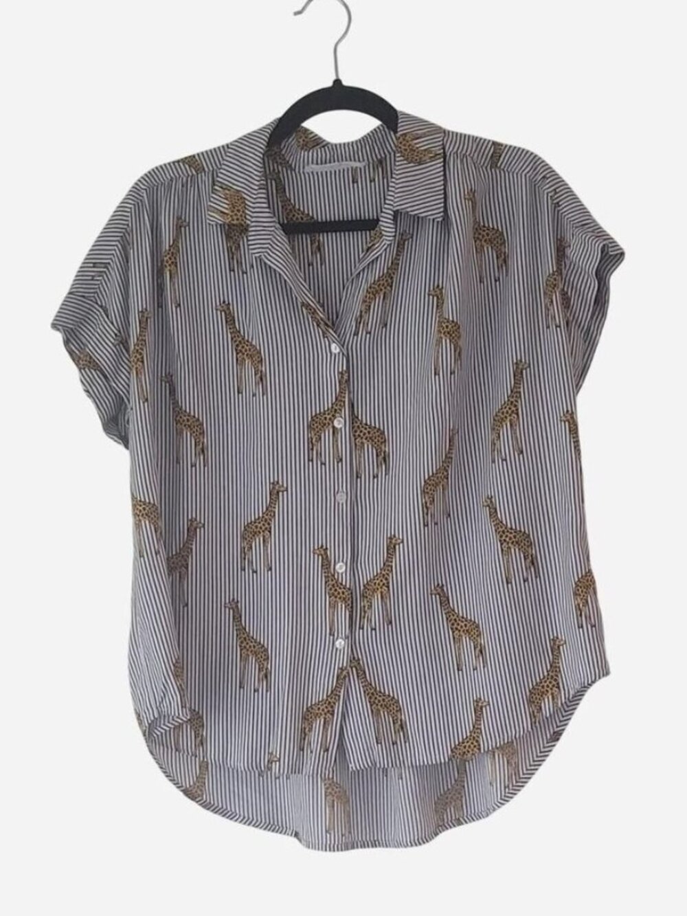 Women's Striped Giraffe top